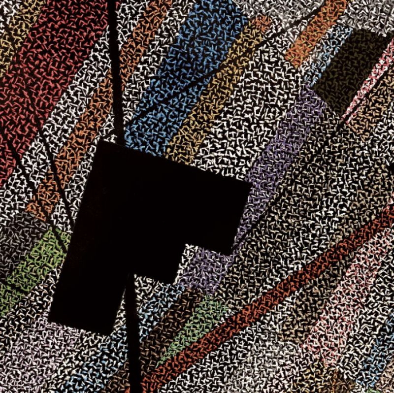Intersect 1 (detail). 2010. Pastel on paper. 2090X1473mm 